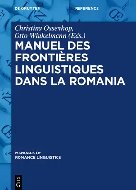 Winkelmann / Ossenkop |  Manuel des frontières linguistiques dans la Romania | eBook | Sack Fachmedien