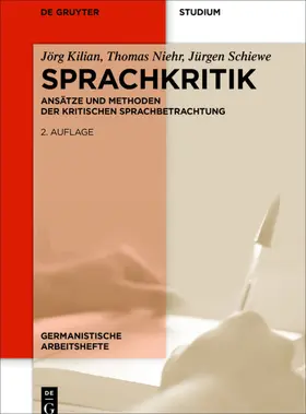 Kilian / Schiewe / Niehr |  Sprachkritik | Buch |  Sack Fachmedien
