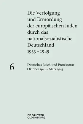 Heim | Deutsches Reich und Protektorat Böhmen und Mähren Oktober 1941 – März 1943 | E-Book | www.sack.de