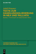 Primmer / Pernerstorfer / Dunshirn |  Texte zur Handlungsgliederung in Nea und Palliata | eBook | Sack Fachmedien