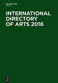  International Directory of Arts 2016 /3Bde. | Buch |  Sack Fachmedien