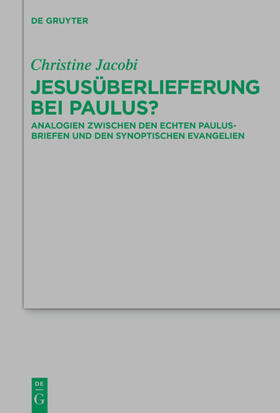 Jacobi | Jesusüberlieferung bei Paulus? | E-Book | sack.de