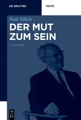 Tillich |  Der Mut zum Sein | eBook | Sack Fachmedien