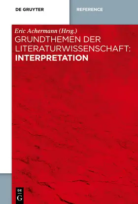 Achermann |  Grundthemen der Literaturwissenschaft: Interpretation | Buch |  Sack Fachmedien
