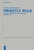 MacDonald |  Priestly Rule | Buch |  Sack Fachmedien