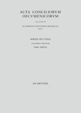 Lamberz |  Concilii Actiones VI-VII | eBook | Sack Fachmedien