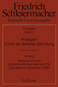 Meckenstock |  Predigten. Fünfte bis Siebente Sammlung (1826-1833) | Buch |  Sack Fachmedien