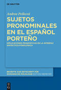 Peškova |  Sujetos pronominales en el español porteño | Buch |  Sack Fachmedien