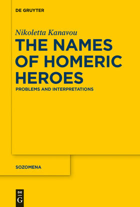 Kanavou | The Names of Homeric Heroes | E-Book | sack.de
