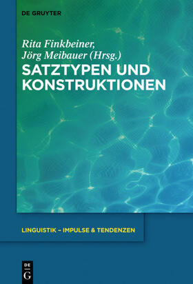 Finkbeiner / Meibauer |  Satztypen und Konstruktionen | eBook | Sack Fachmedien