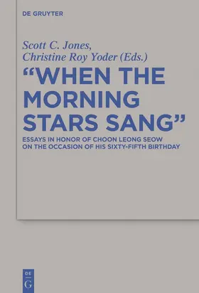 Yoder / Jones |  "When the Morning Stars Sang" | Buch |  Sack Fachmedien