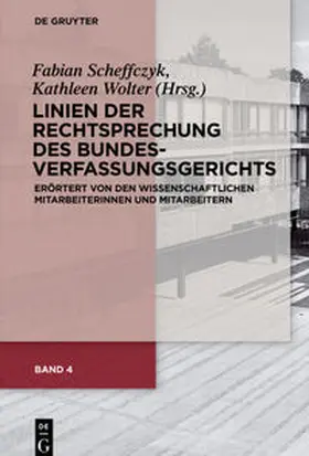 Wolter / Scheffczyk |  Linien der Rechtsprechung des Bundesverfassungs­gerichts | Buch |  Sack Fachmedien