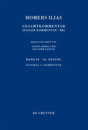 Brügger |  Homerus: Homers Ilias. Sechzehnter Gesang | eBook | Sack Fachmedien