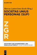 Koch / Lutter |  Societas Unius Personae (SUP) | Buch |  Sack Fachmedien