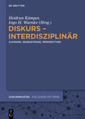 Kämper / Warnke |  Diskurs – interdisziplinär | Buch |  Sack Fachmedien