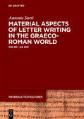Sarri |  Material Aspects of Letter Writing in the Graeco-Roman World | eBook | Sack Fachmedien