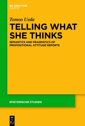 Ueda | Telling What She Thinks | E-Book | sack.de