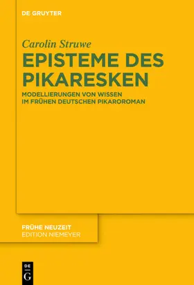 Struwe | Episteme des Pikaresken | E-Book | www.sack.de