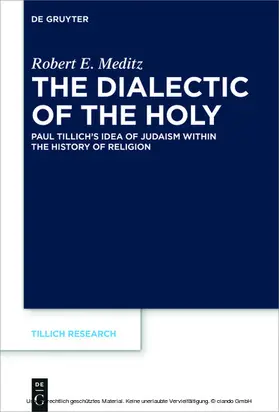 Meditz | The Dialectic of the Holy | E-Book | sack.de