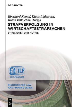 Kempf / Lüderssen / Volk |  Strafverfolgung in Wirtschaftsstrafsachen | eBook | Sack Fachmedien