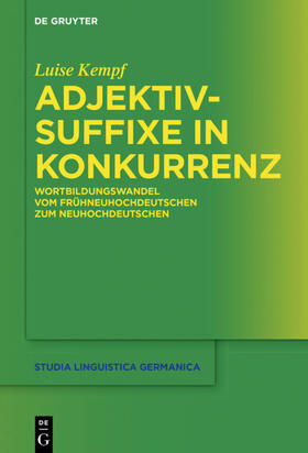Kempf | Adjektivsuffixe in Konkurrenz | Buch | 978-3-11-043884-0 | sack.de