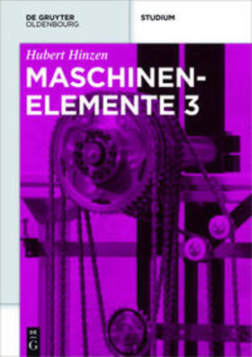Hinzen |  Maschinenelemente 3 | Buch |  Sack Fachmedien