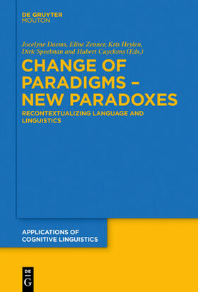 Daems / Zenner / Cuyckens |  Change of Paradigms ¿ New Paradoxes | Buch |  Sack Fachmedien