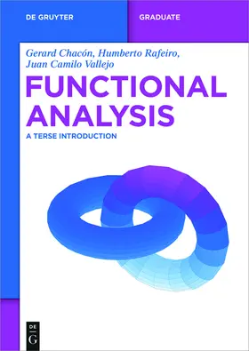 Chacón / Rafeiro / Vallejo |  Functional Analysis | eBook | Sack Fachmedien