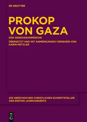 Metzler |  Prokop von Gaza | Buch |  Sack Fachmedien