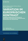 Dalmas / Schwinn / Fabricius-Hansen |  Variation im europäischen Kontrast | Buch |  Sack Fachmedien