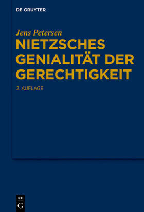 Petersen |  Nietzsches Genialität der Gerechtigkeit | Buch |  Sack Fachmedien
