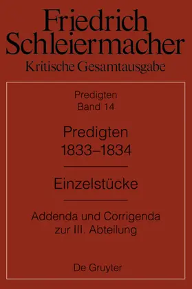 Meckenstock | Predigten 1833-1834 | E-Book | www.sack.de