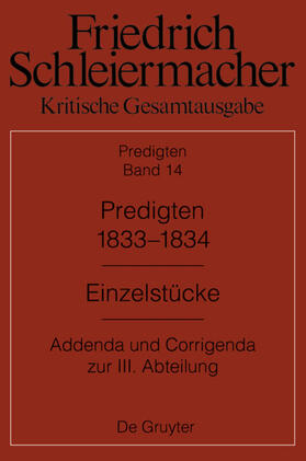 Meckenstock | Predigten 1833-1834 | E-Book | sack.de