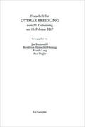 Bockemühl / Heintschel-Heinegg / Lang |  Festschrift für Ottmar Breidling zum 70. Geburtstag am 15. Februar 2017 | Buch |  Sack Fachmedien
