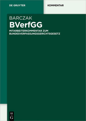 Barczak | BVerfGG | E-Book | sack.de