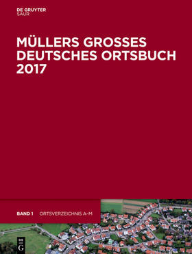 Müllers Großes Deutsches Ortsbuch 2017 | E-Book | sack.de