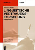 Schäfer |  Linguistische Vertrauensforschung | eBook | Sack Fachmedien