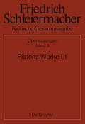 Käppel / Loehr |  Platons Werke I,1, Berlin 1804. 1817 | eBook | Sack Fachmedien