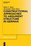 Boas / Ziem |  Constructional Approaches to Syntactic Structures in German | eBook | Sack Fachmedien