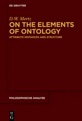 Mertz | On the Elements of Ontology | E-Book | www.sack.de