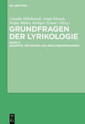 Hillebrandt / Klimek / Müller |  Grundfragen der Lyrikologie 2 | Buch |  Sack Fachmedien