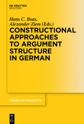 Boas / Ziem | Constructional Approaches to Syntactic Structures in German | E-Book | sack.de