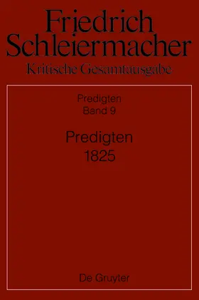 Kunz |  Predigten 1825 | Buch |  Sack Fachmedien