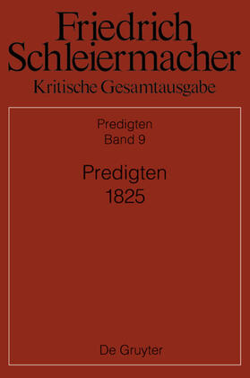 Kunz | Predigten 1825 | Buch | 978-3-11-046122-0 | sack.de