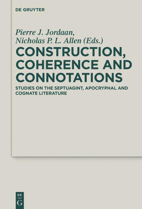 Jordaan / Allen | Construction, Coherence and Connotations | E-Book | sack.de
