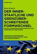 Kovács |  Der innerstaatliche und grenzüberschreitende Formwechsel | eBook | Sack Fachmedien