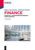 Spremann / Grüner |  Spremann, K: Finance | Buch |  Sack Fachmedien