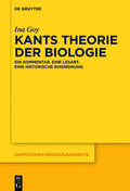 Goy |  Kants Theorie der Biologie | eBook | Sack Fachmedien