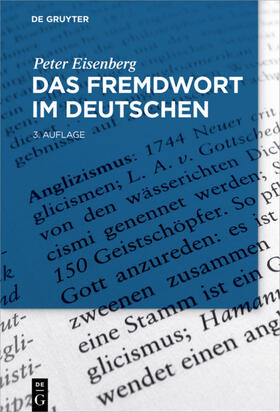Eisenberg | Eisenberg, P: Fremdwort im Deutschen | Buch | 978-3-11-047253-0 | sack.de