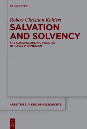 Kahlert |  Salvation and Solvency | eBook | Sack Fachmedien